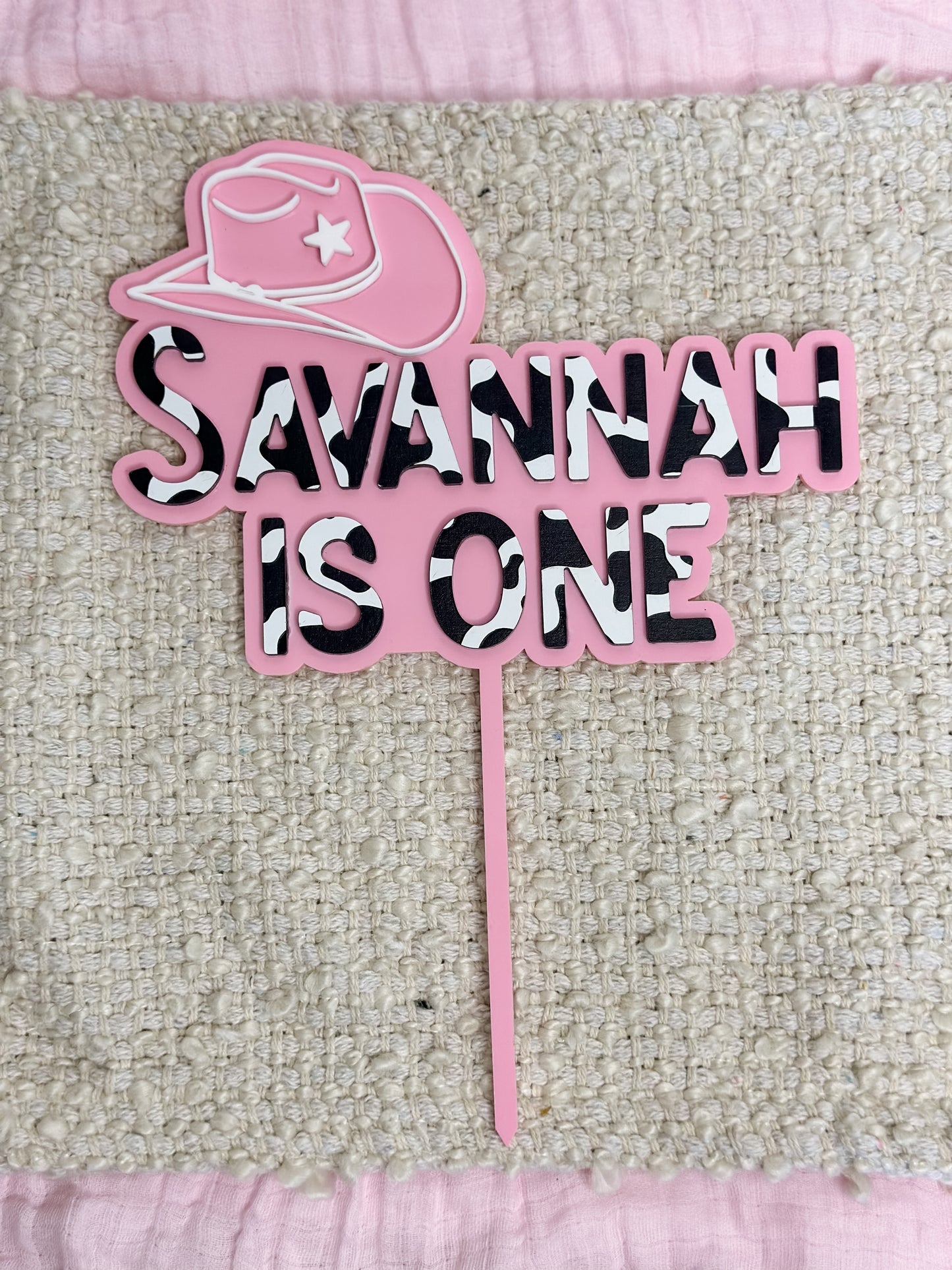 Custom Cake Topper