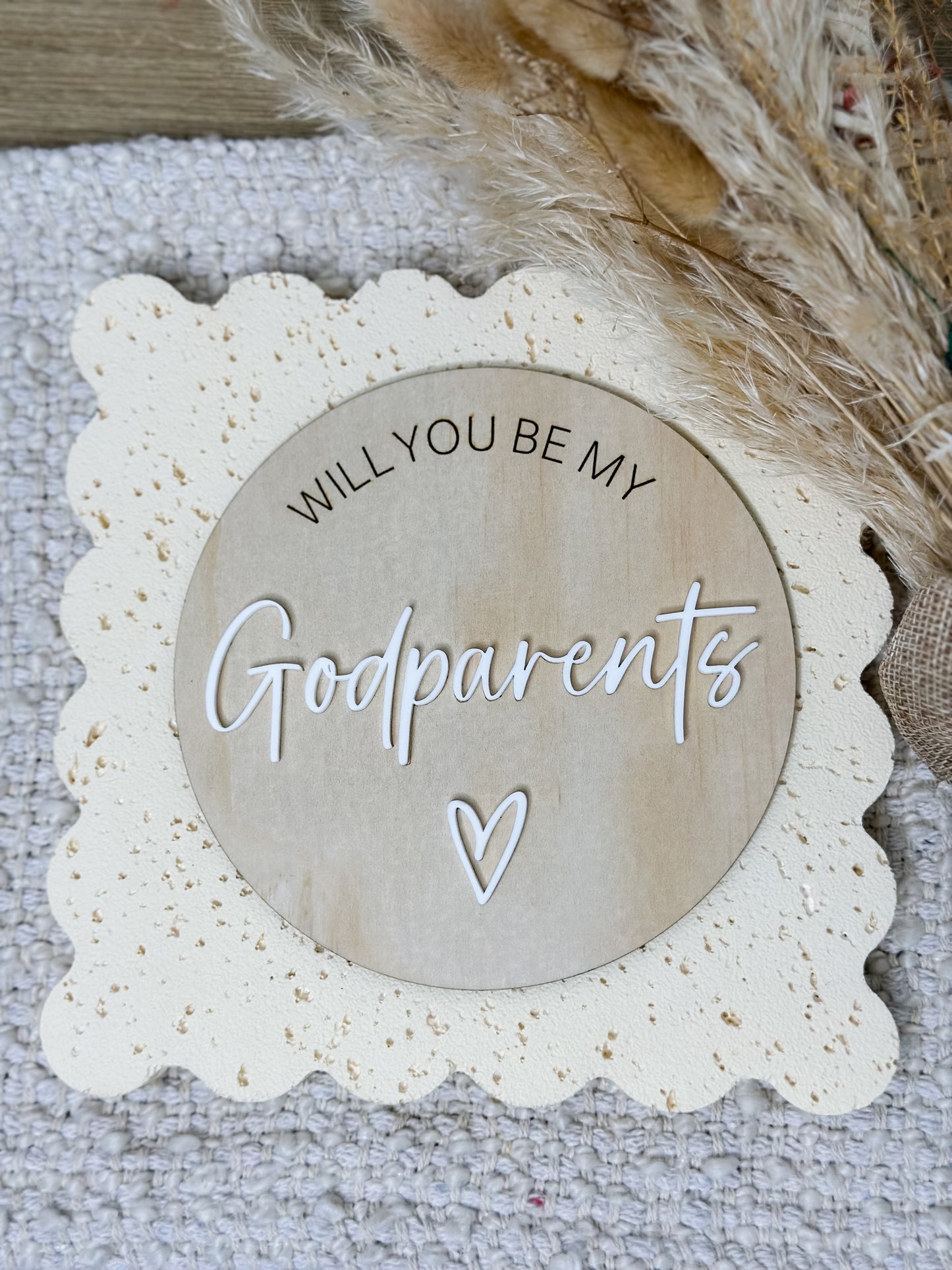 Godparent Proposal Plaque