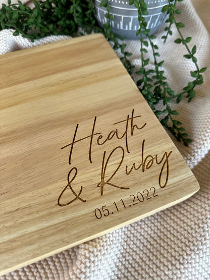 Perfect Couple Wooden Board