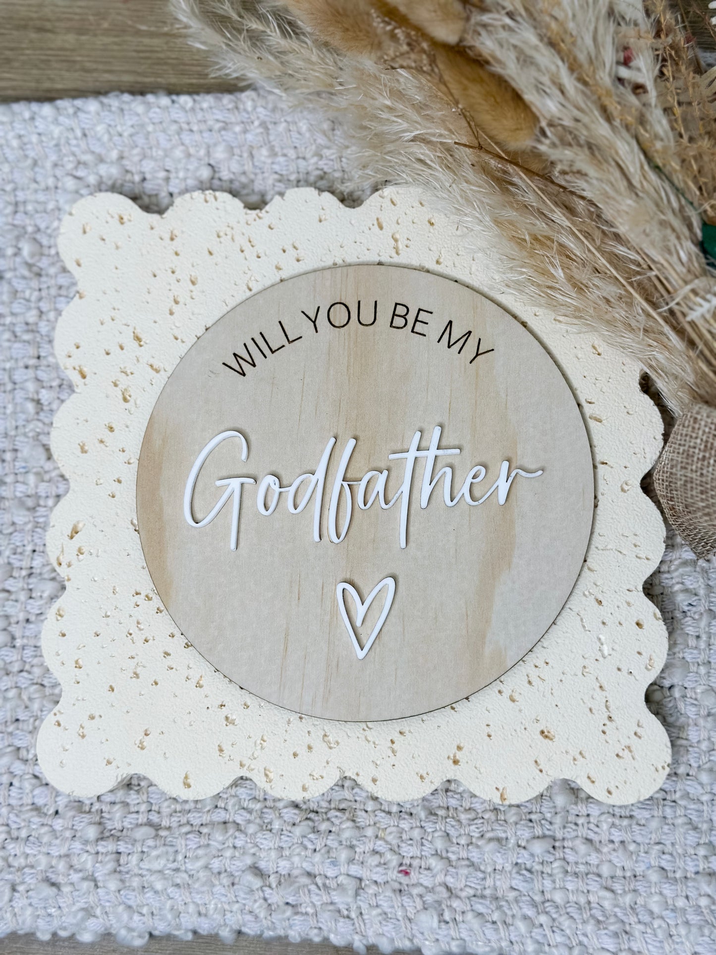 Godparent Proposal Plaque