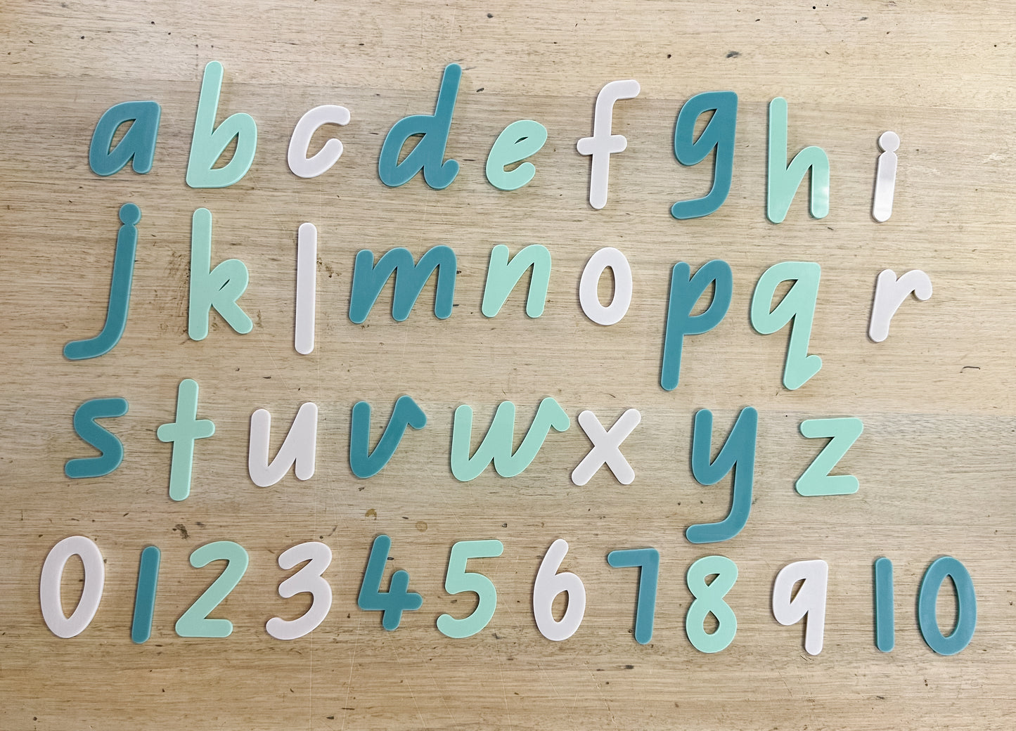 Acrylic Alphabet & Number Set