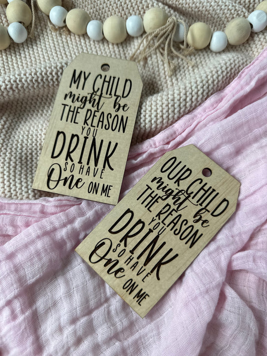 Teacher Wine Bottle Tag