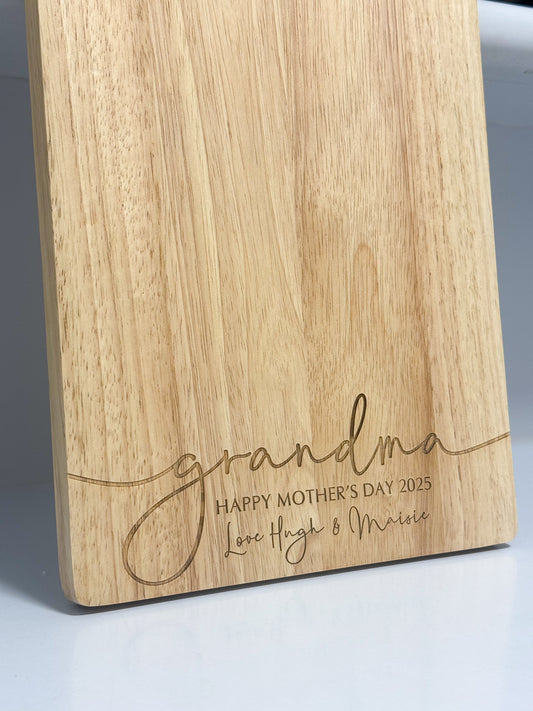 Mother's Day Wooden Board