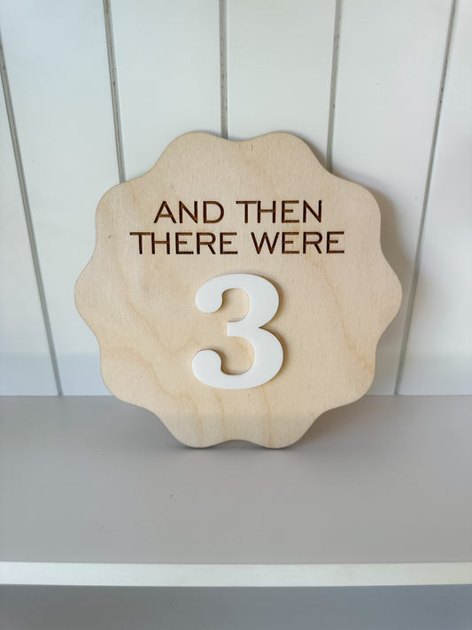 'And Then There Were ...' Pregnancy Announcement