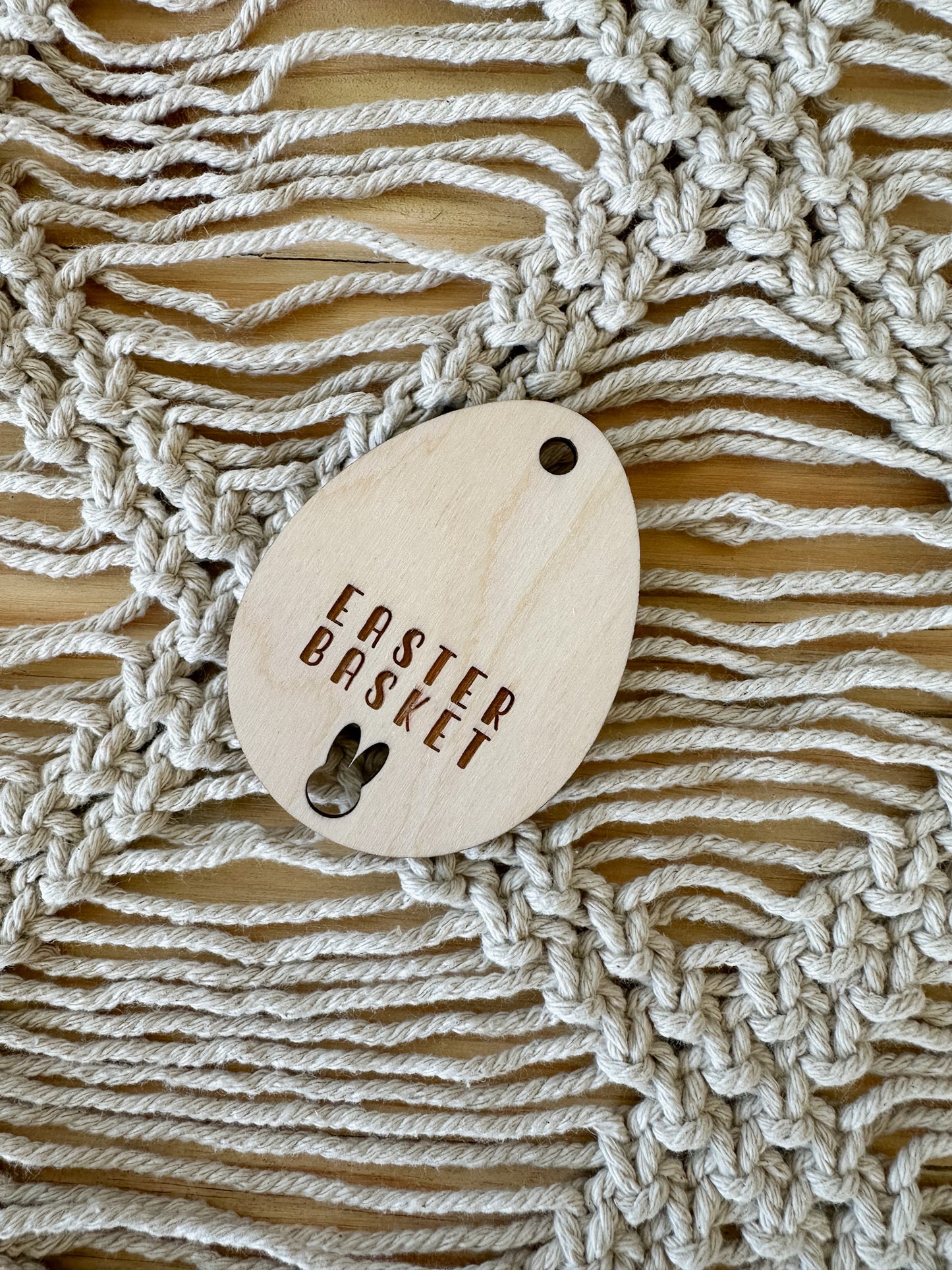 Easter Basket Tag