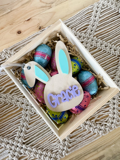 Easter Bunny Name Tag