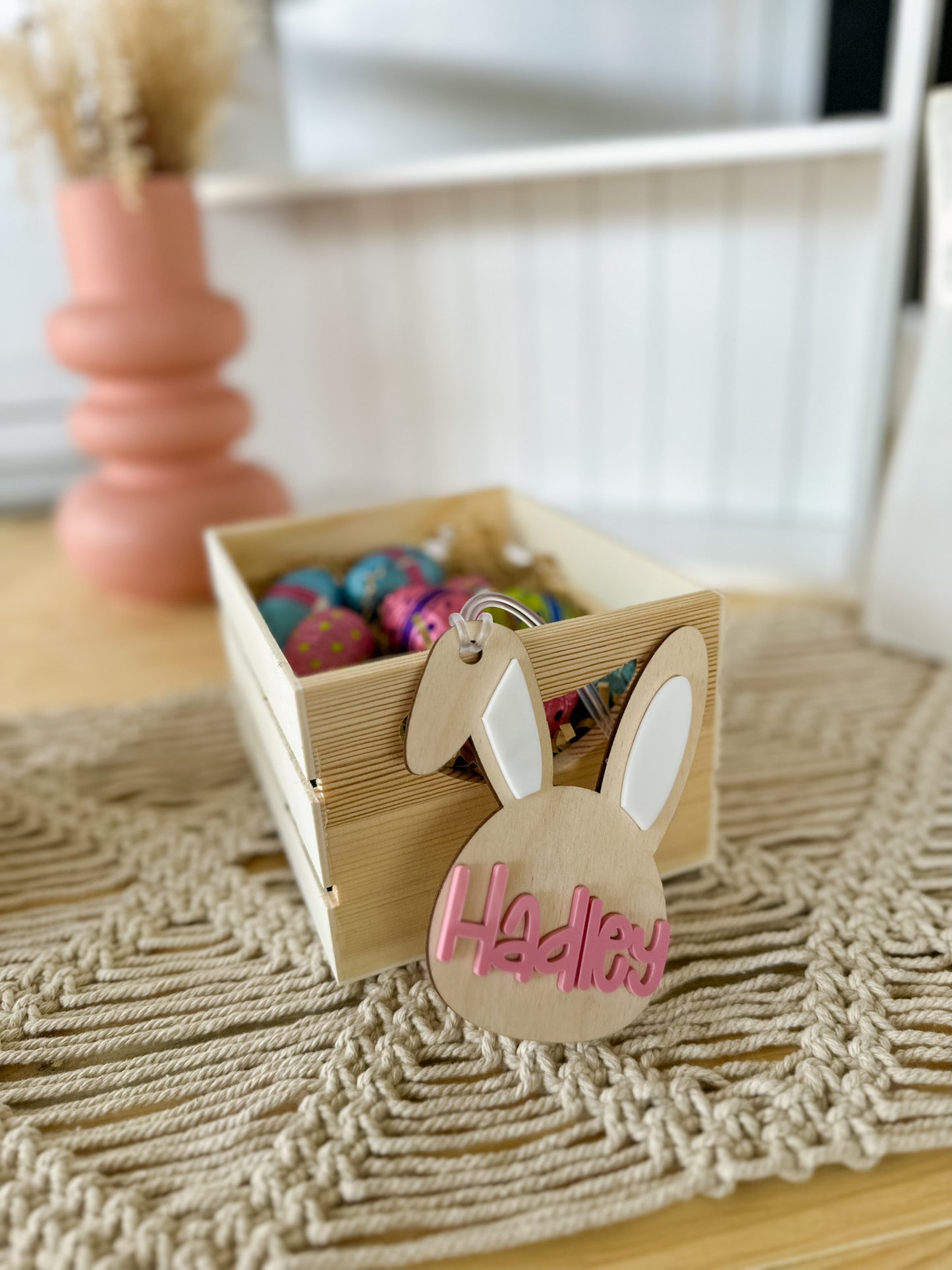 Easter Bunny Name Tag