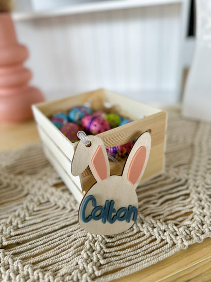 Easter Bunny Name Tag