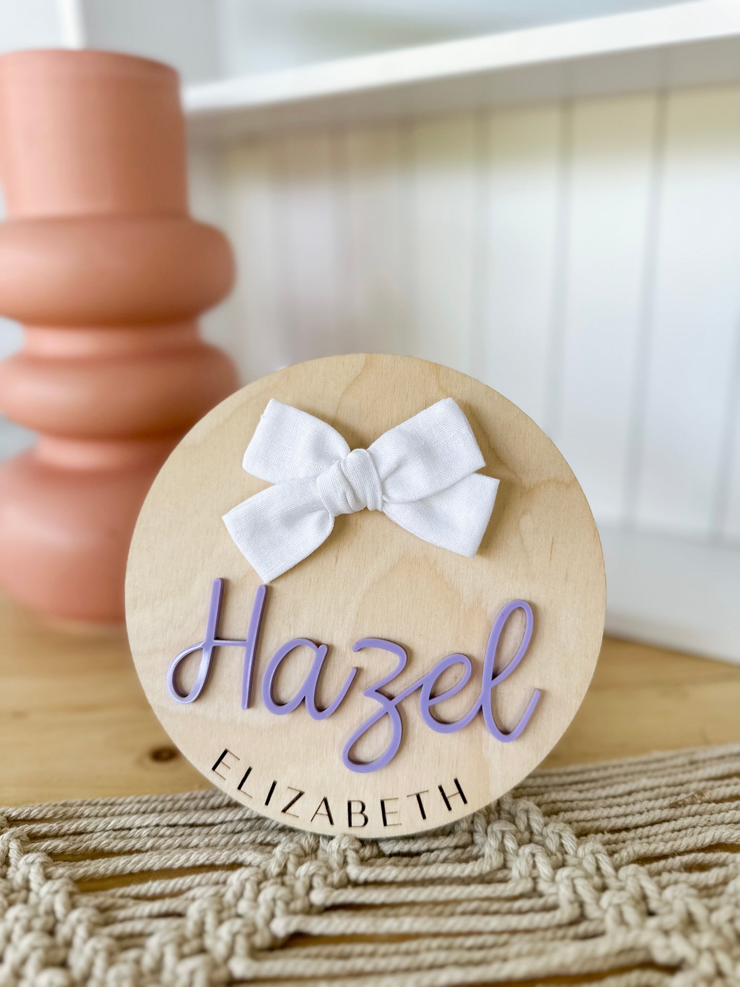 Bow Name Plaque